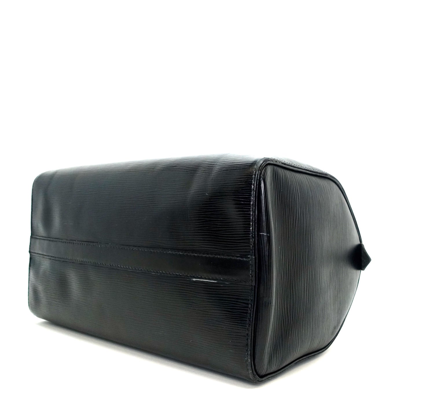 Louis Vuitto Speedy 30 Black Epi Leather Handbag
