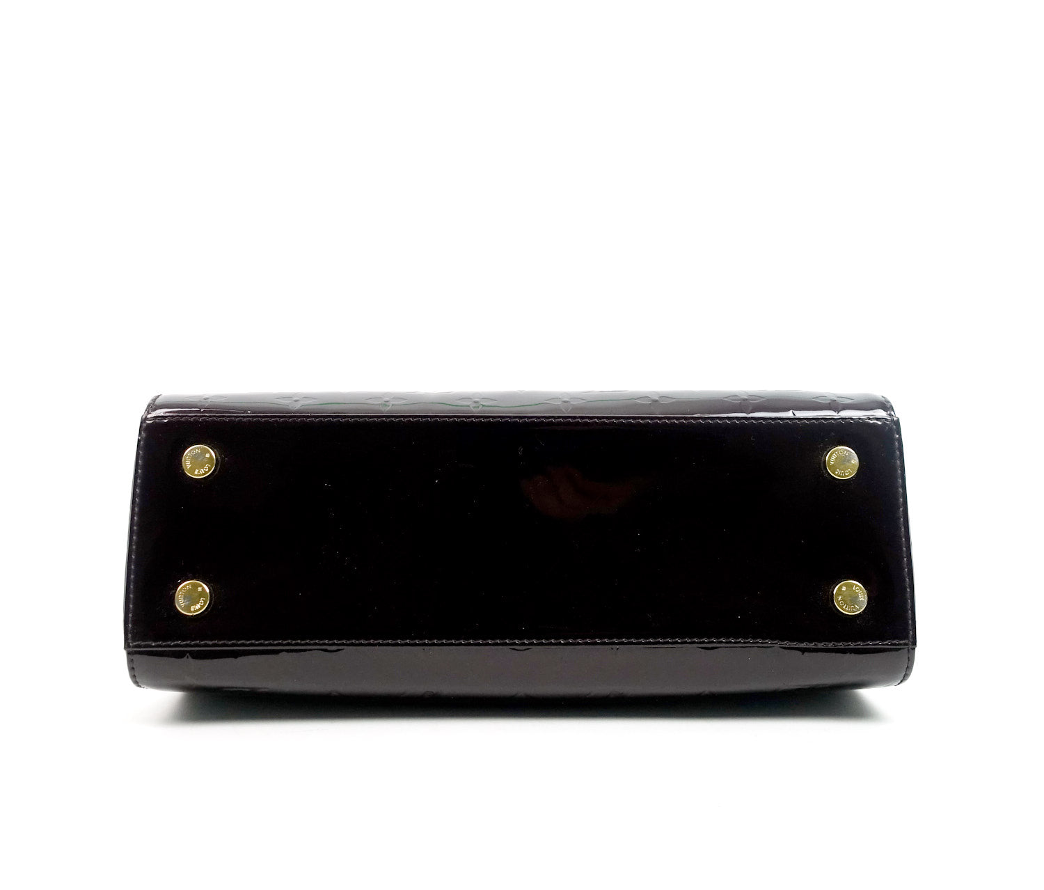 Louis Vuitto Brea MM Amarante Vernis Leather Handbag