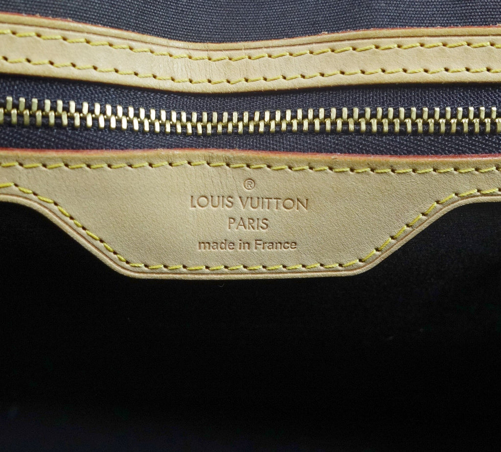 Louis Vuitto Brea MM Amarante Vernis Leather Handbag