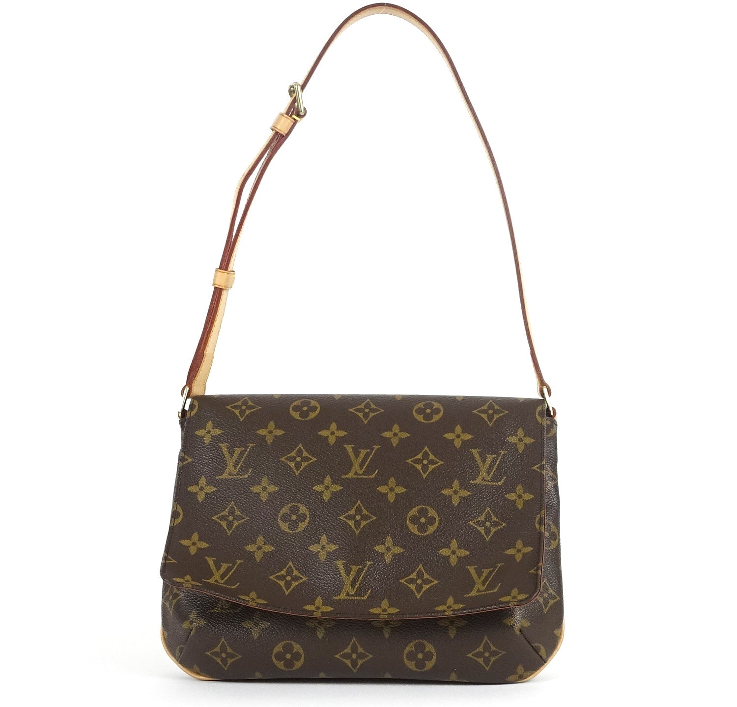 Louis Vuitto Musette Tango Monogram Canvas Shoulder Bag