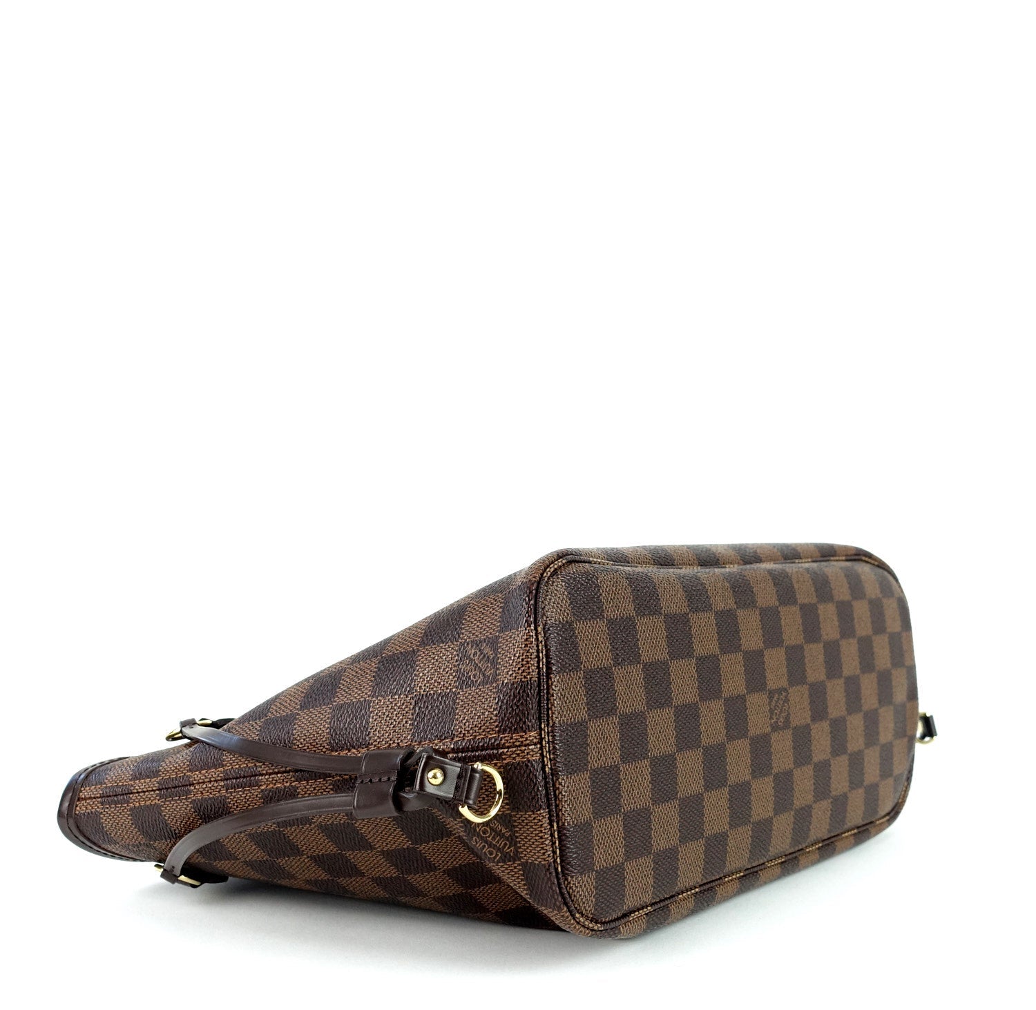 Louis Vuitto Neverfull PM Damier EbÃ¨ne Canvas Shoulder Bag
