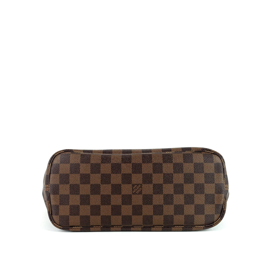 Louis Vuitto Neverfull PM Damier EbÃ¨ne Canvas Shoulder Bag