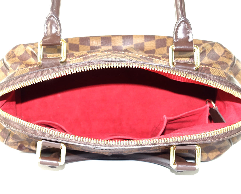 Louis Vuitto Trevi PM Damier Ebene Canvas Handbag