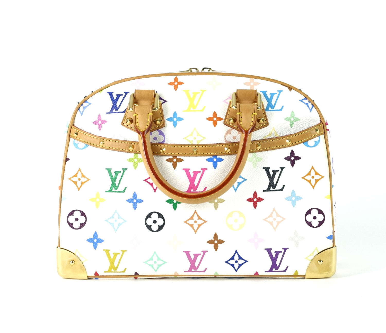 Louis Vuitto Trouville PM Multicolore Monogram Canvas Handbag