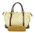 Gucci Monogram Canvas Large Hobo Bag
