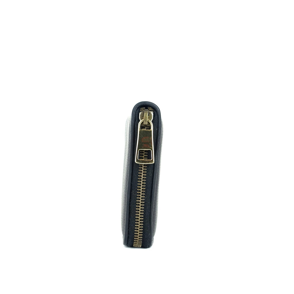 Gucci 1973 Calf Leather Zip Around Wallet
