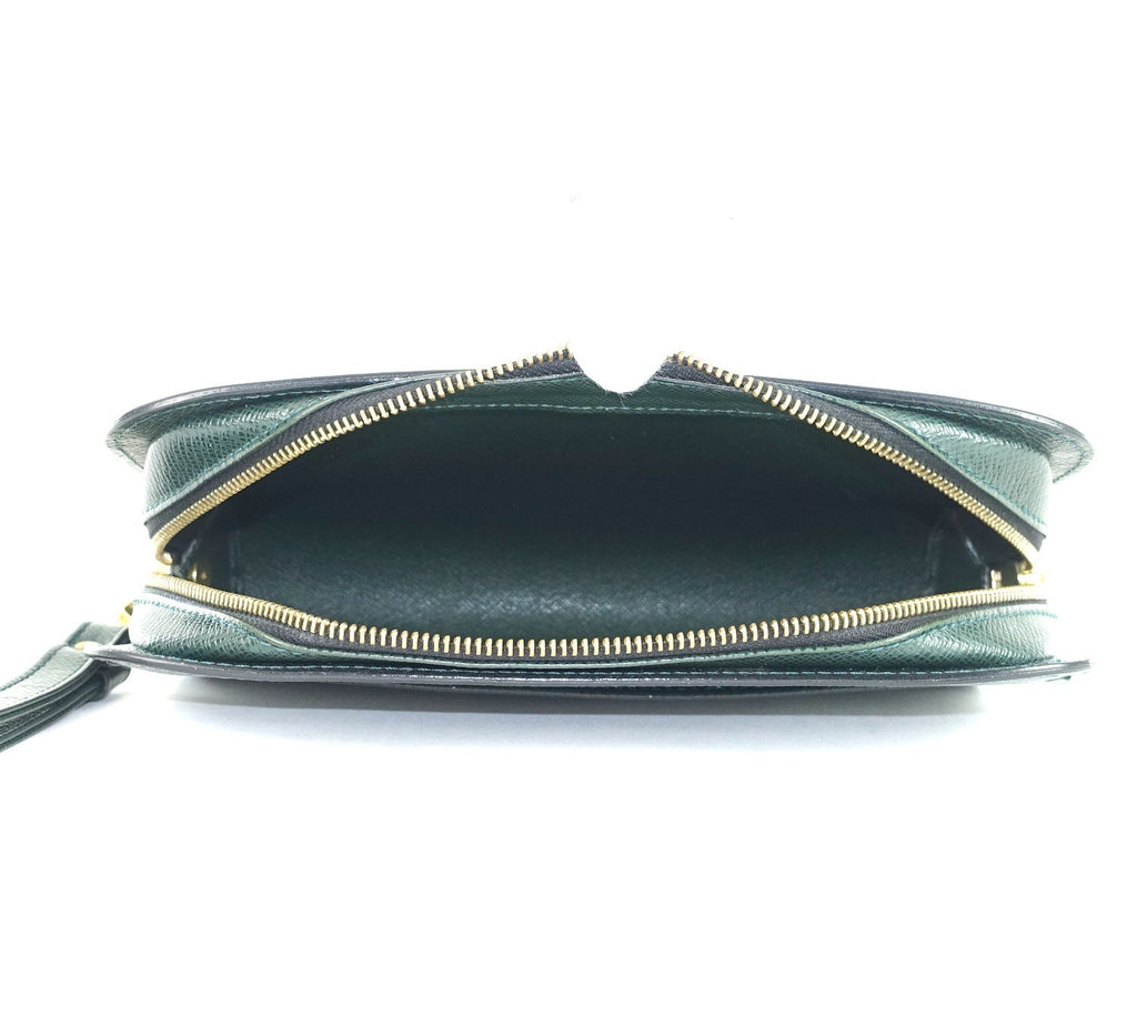 Louis Vuitto Baikal Taiga Leather Pochette Bag