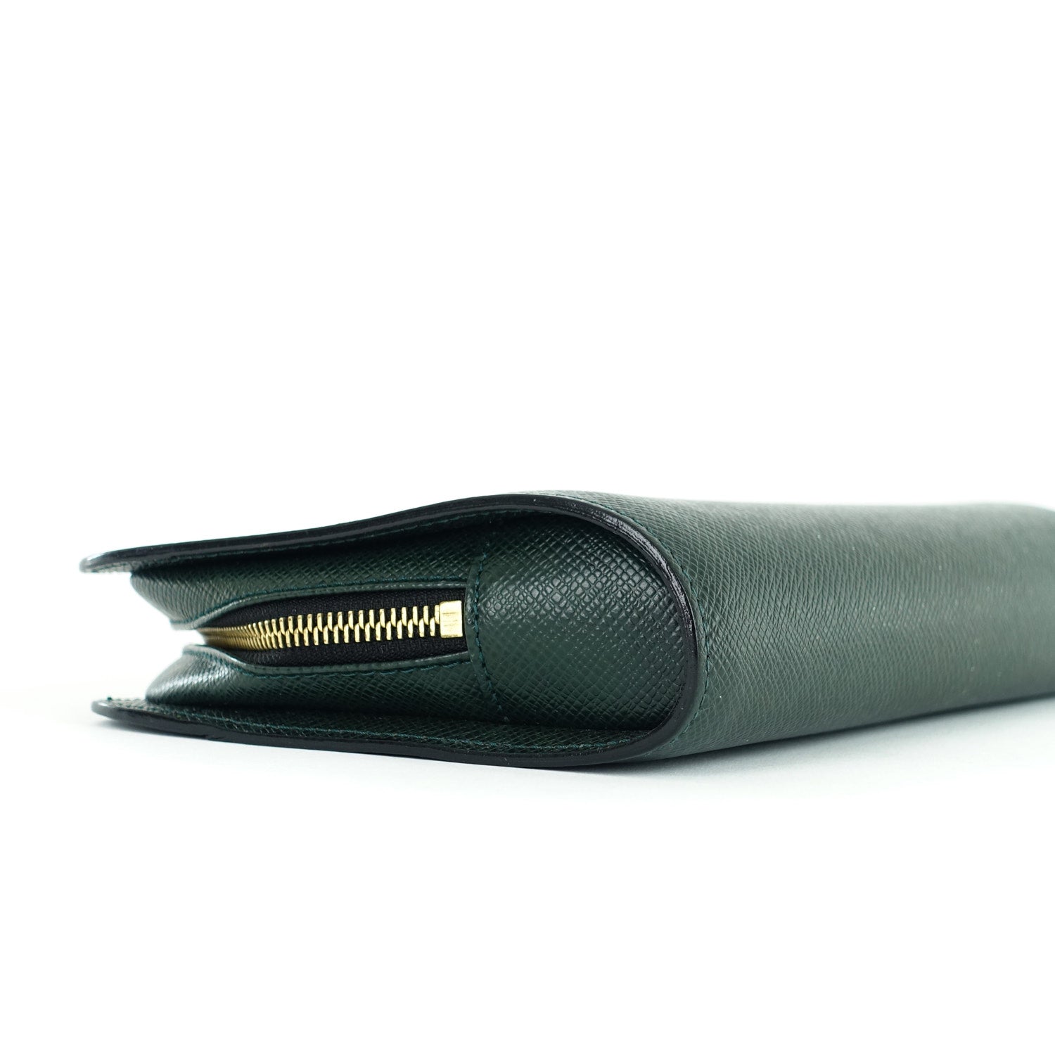 Louis Vuitto Baikal Taiga Leather Pochette Bag