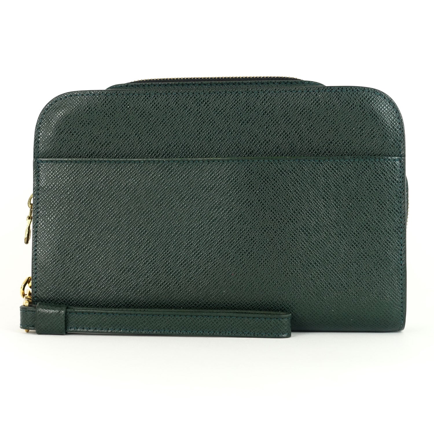 Louis Vuitto Baikal Taiga Leather Pochette Bag