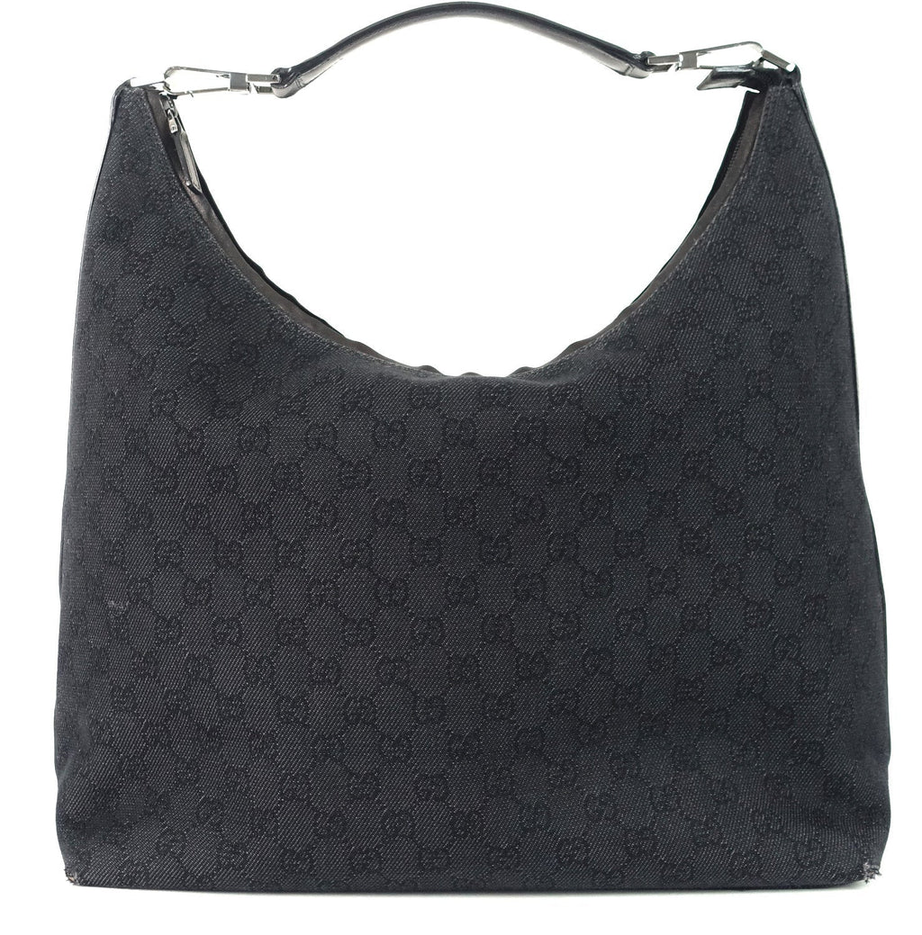 Gucci Monogram Canvas Hobo Bag