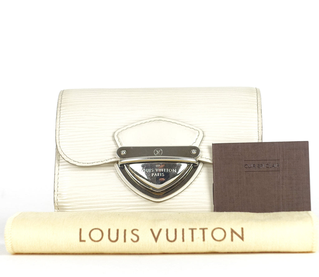Louis Vuitto Joey Trifold Epi Leather Wallet