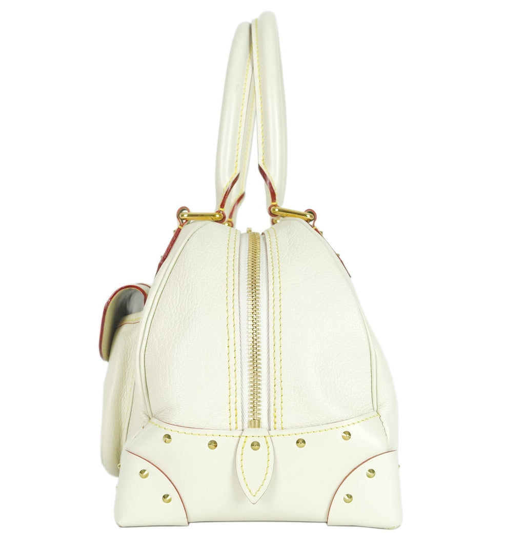 Louis Vuitto Le Superbe Suhali Goatskin Leather Handbag