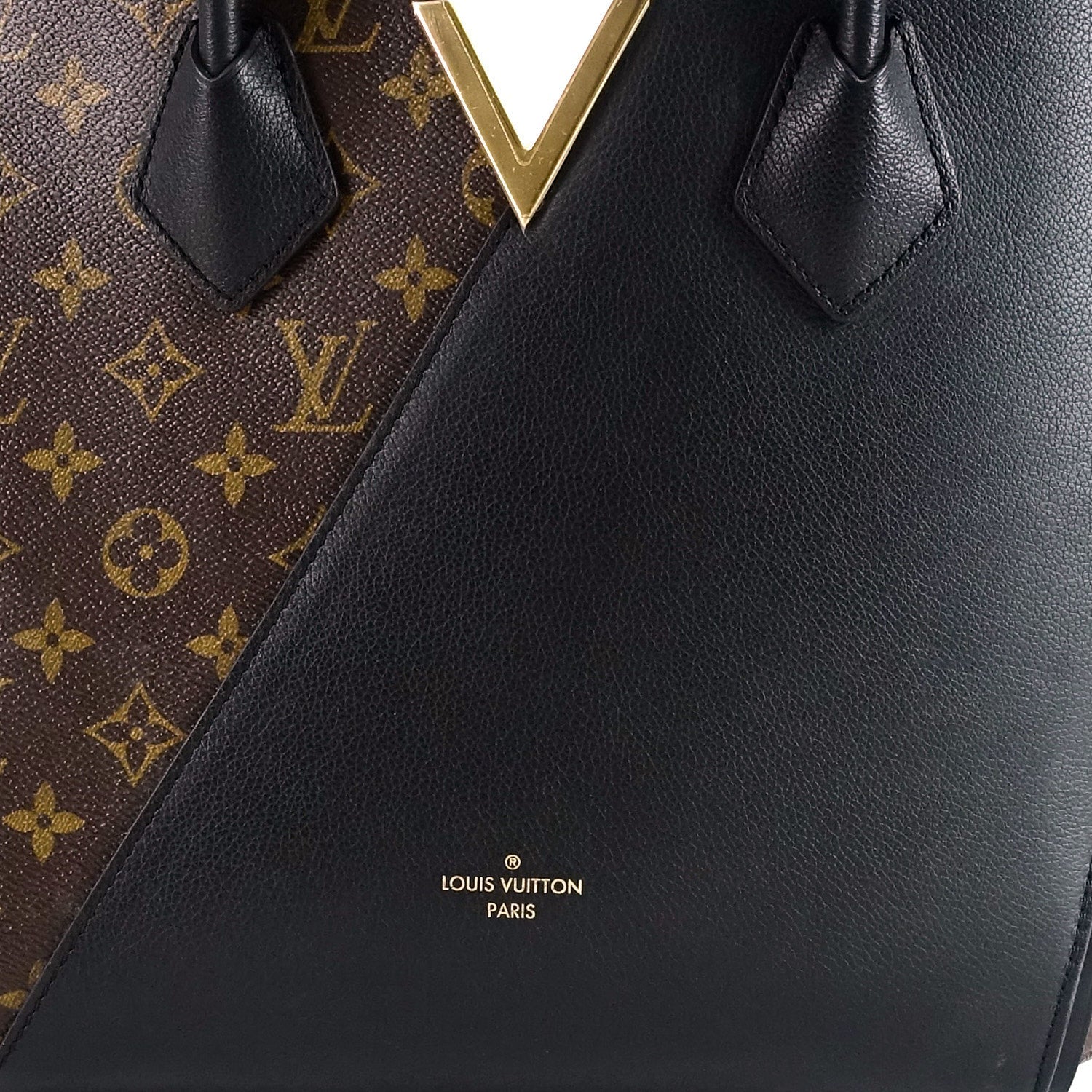 Louis Vuitto Kimono Monogram Canvas and Calfskin Leather Tote Bag