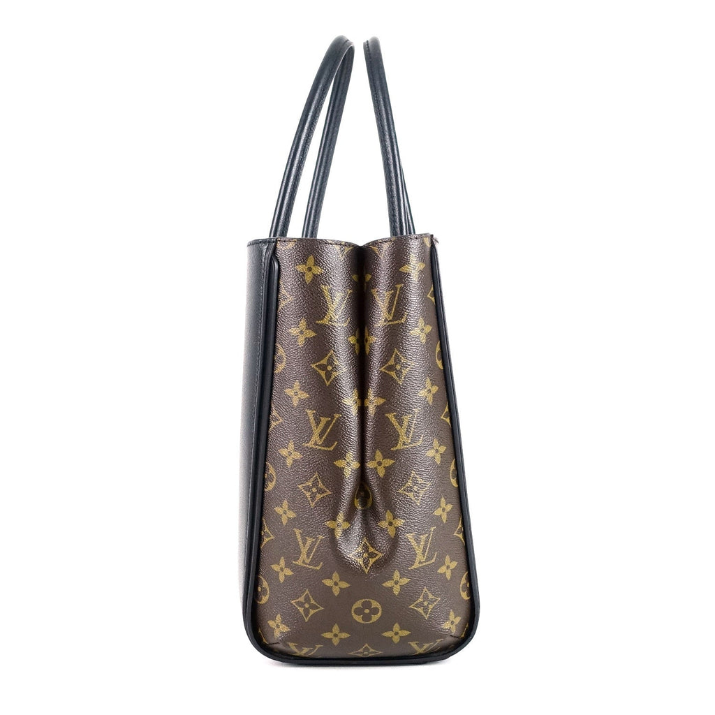 Louis Vuitto Kimono Monogram Canvas and Calfskin Leather Tote Bag