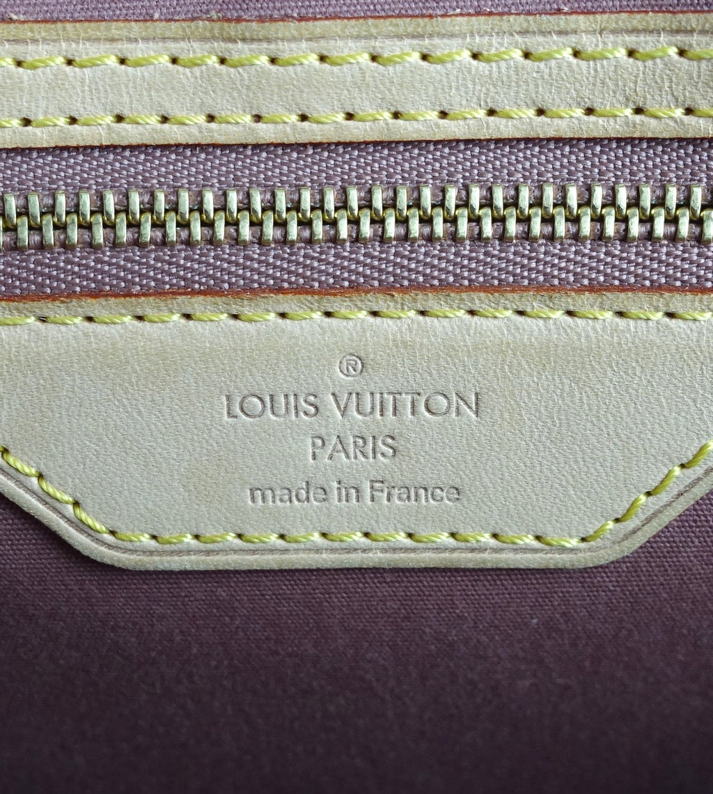 Louis Vuitto Brea MM Monogram Vernis Leather Handbag