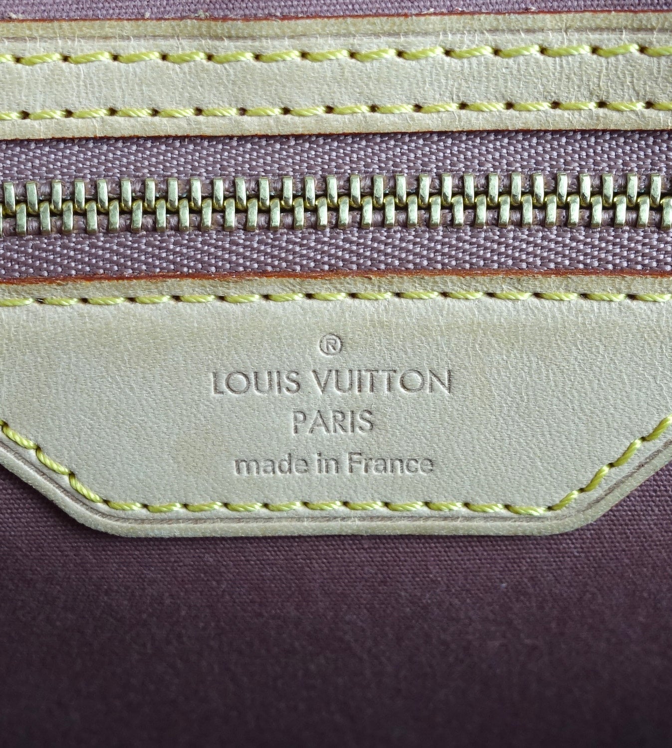 Louis Vuitto Brea MM Monogram Vernis Leather Handbag