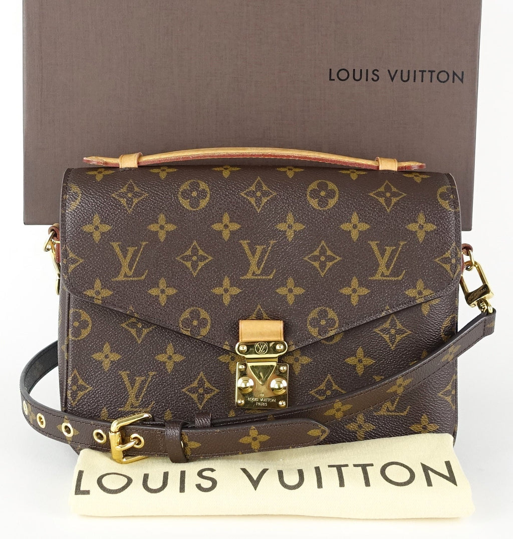 Louis Vuitto Pochette Metis Monogram Canvas Shoulder Bag