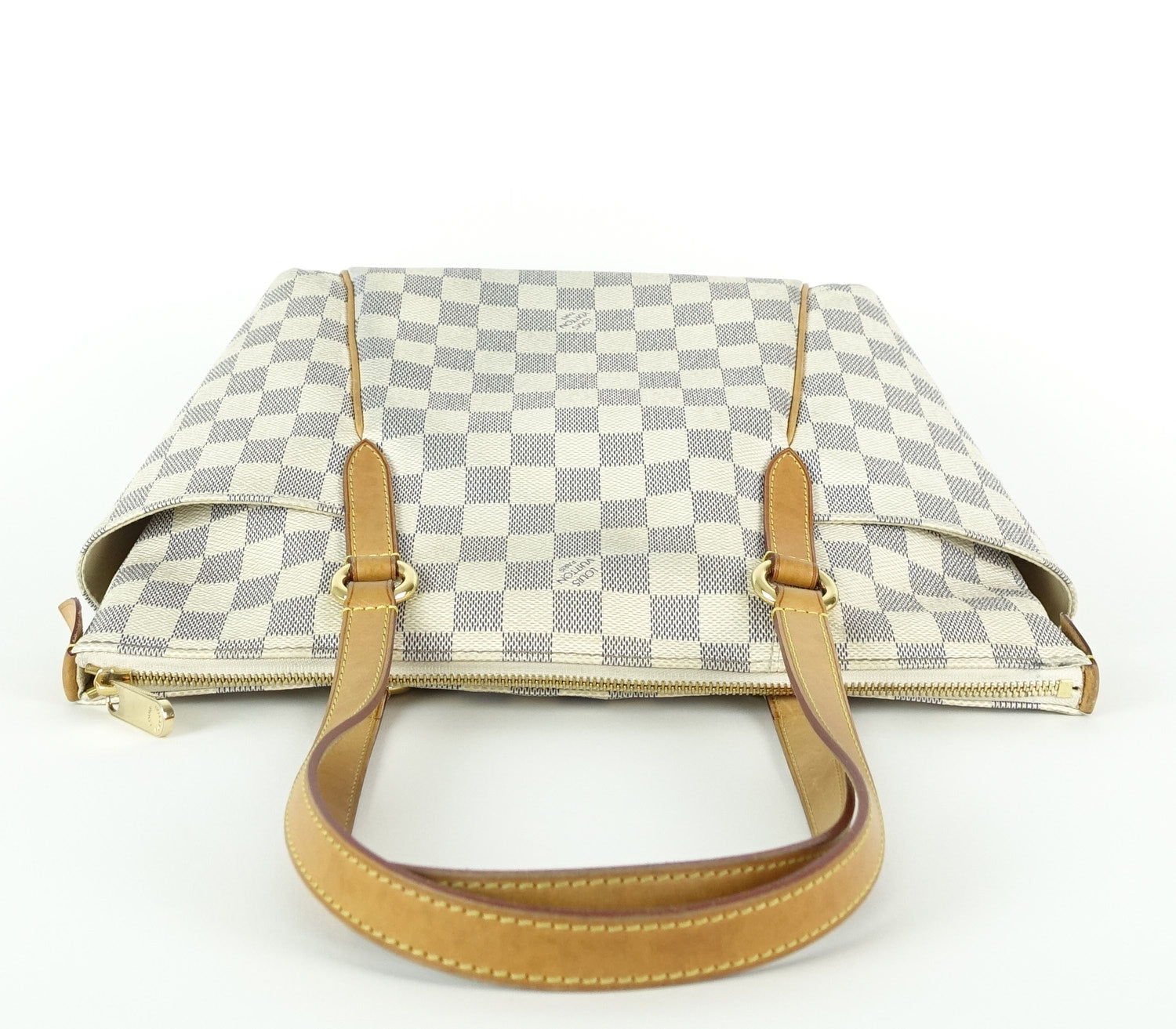 Louis Vuitto Totally PM Damier Azur Canvas Shoulder Bag