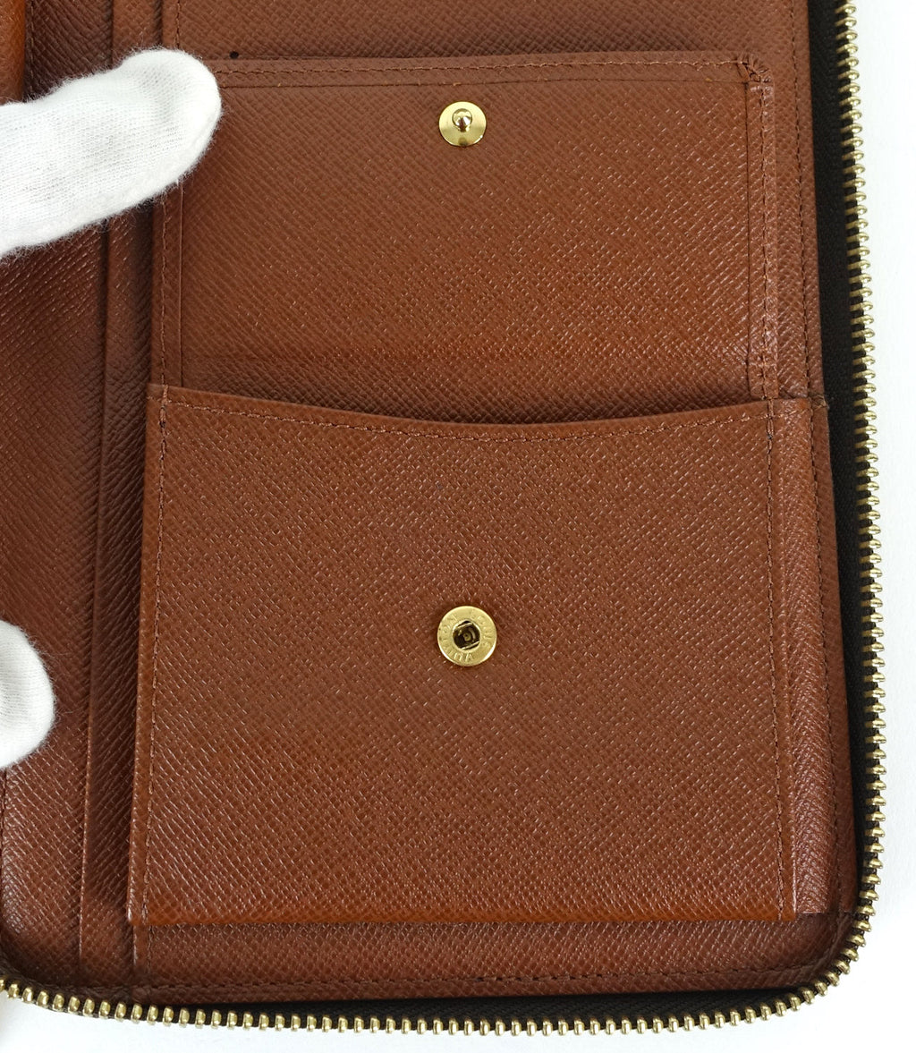 Louis Vuitto Monogram Canvas Organizer de Voyage Travel Wallet