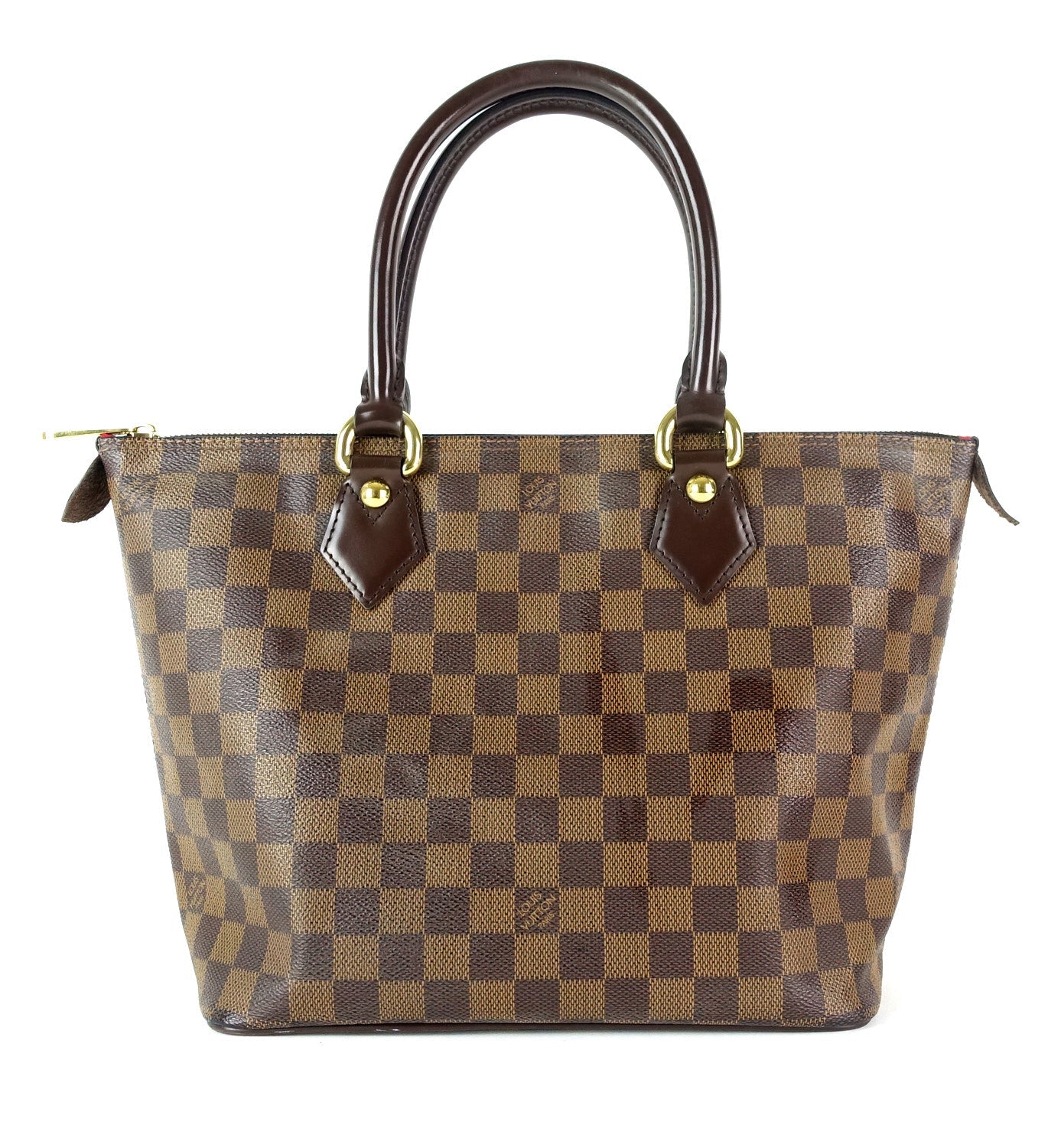 Louis Vuitto Saleya PM Damier Ebene Canvas Tote Bag