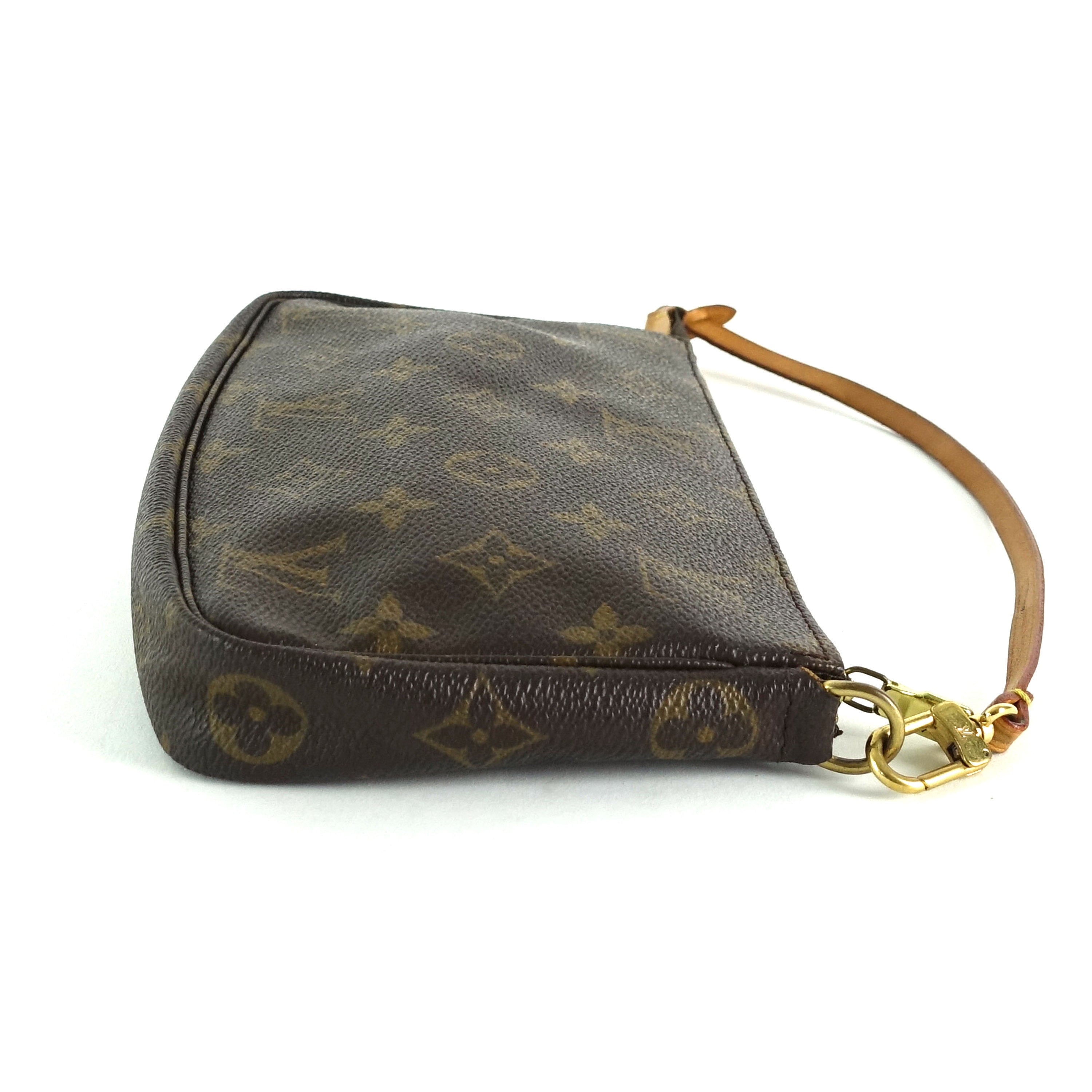 Louis Vuitto Pochette Accessoires Monogram Canvas Evening Bag