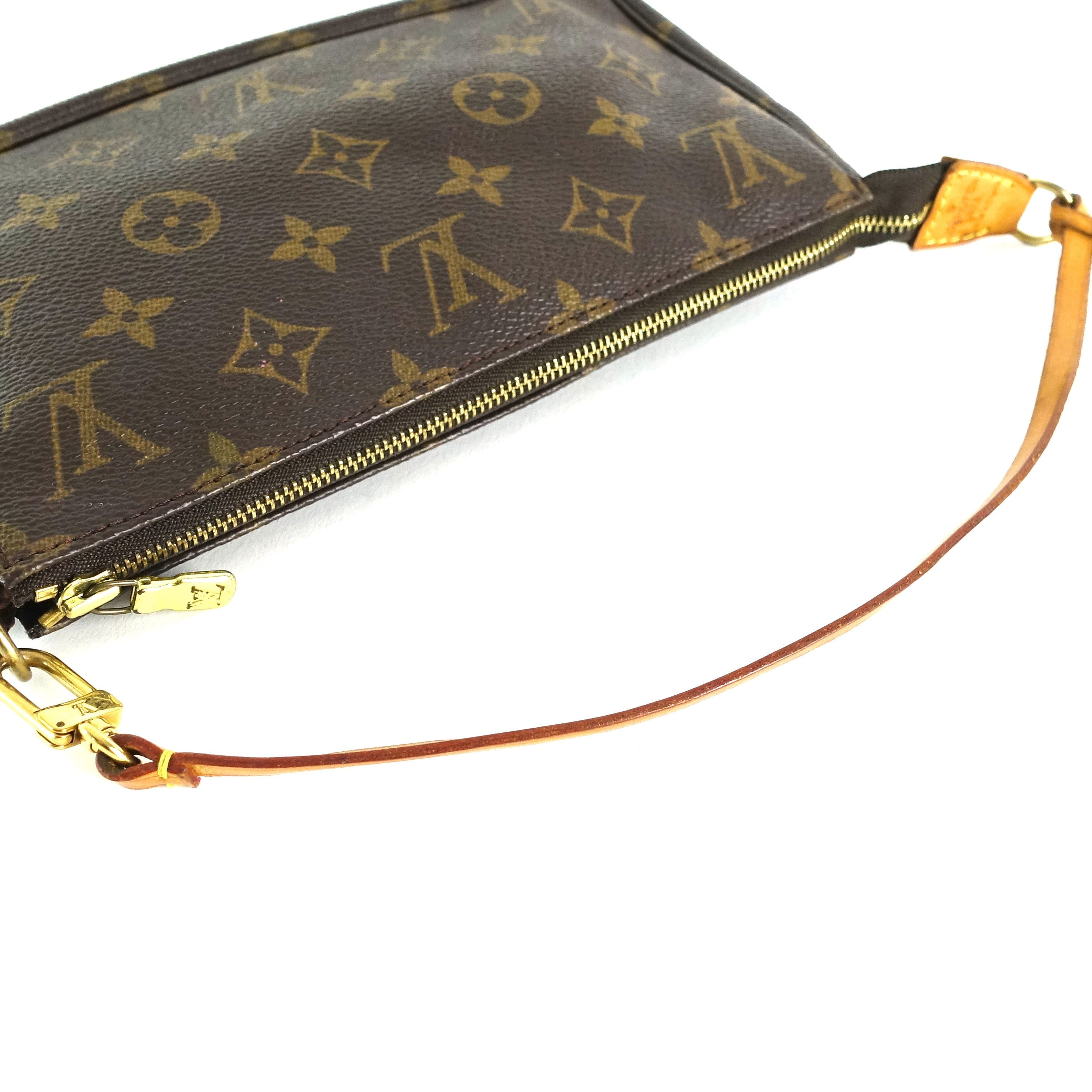 Louis Vuitto Pochette Accessoires Monogram Canvas Evening Bag