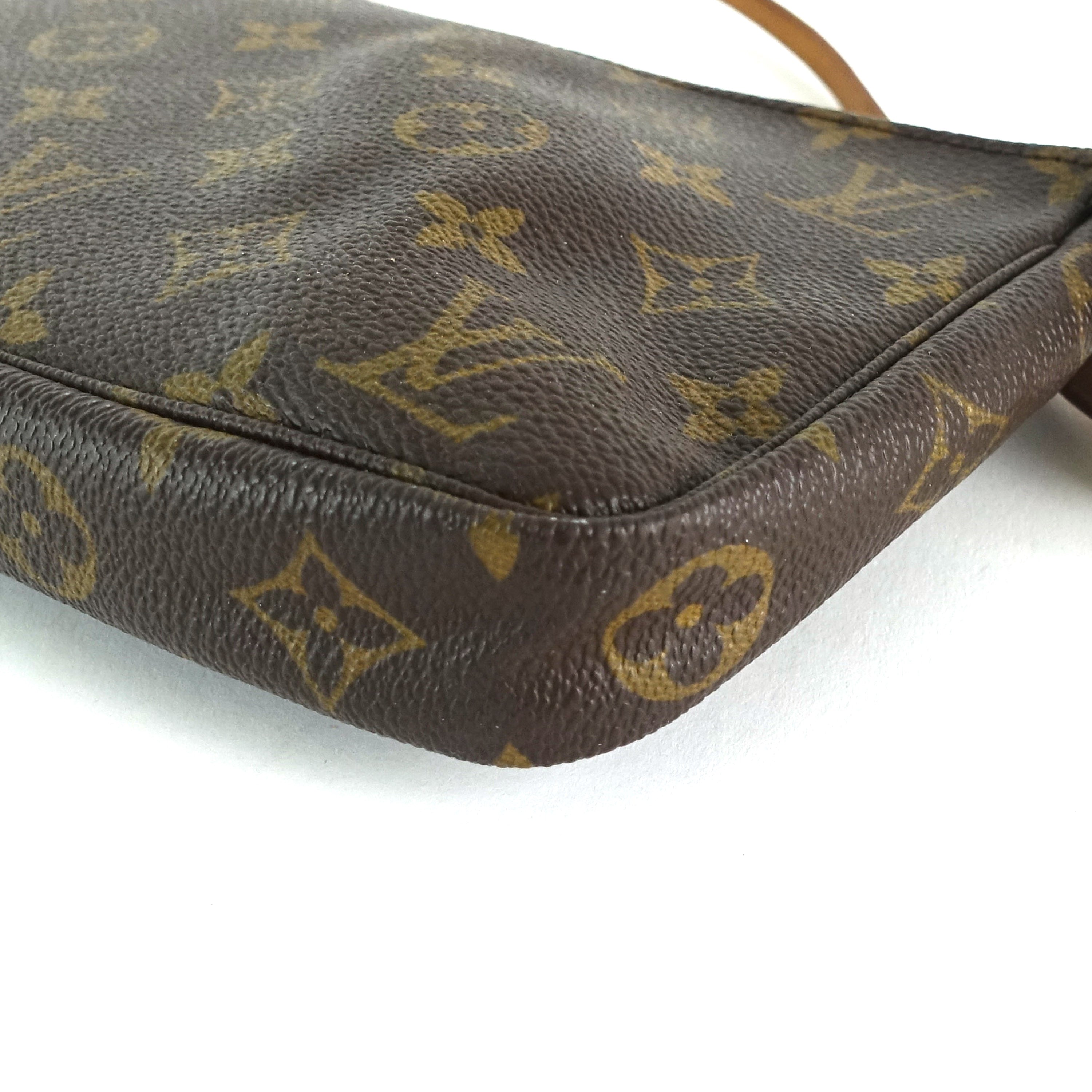 Louis Vuitto Pochette Accessoires Monogram Canvas Evening Bag