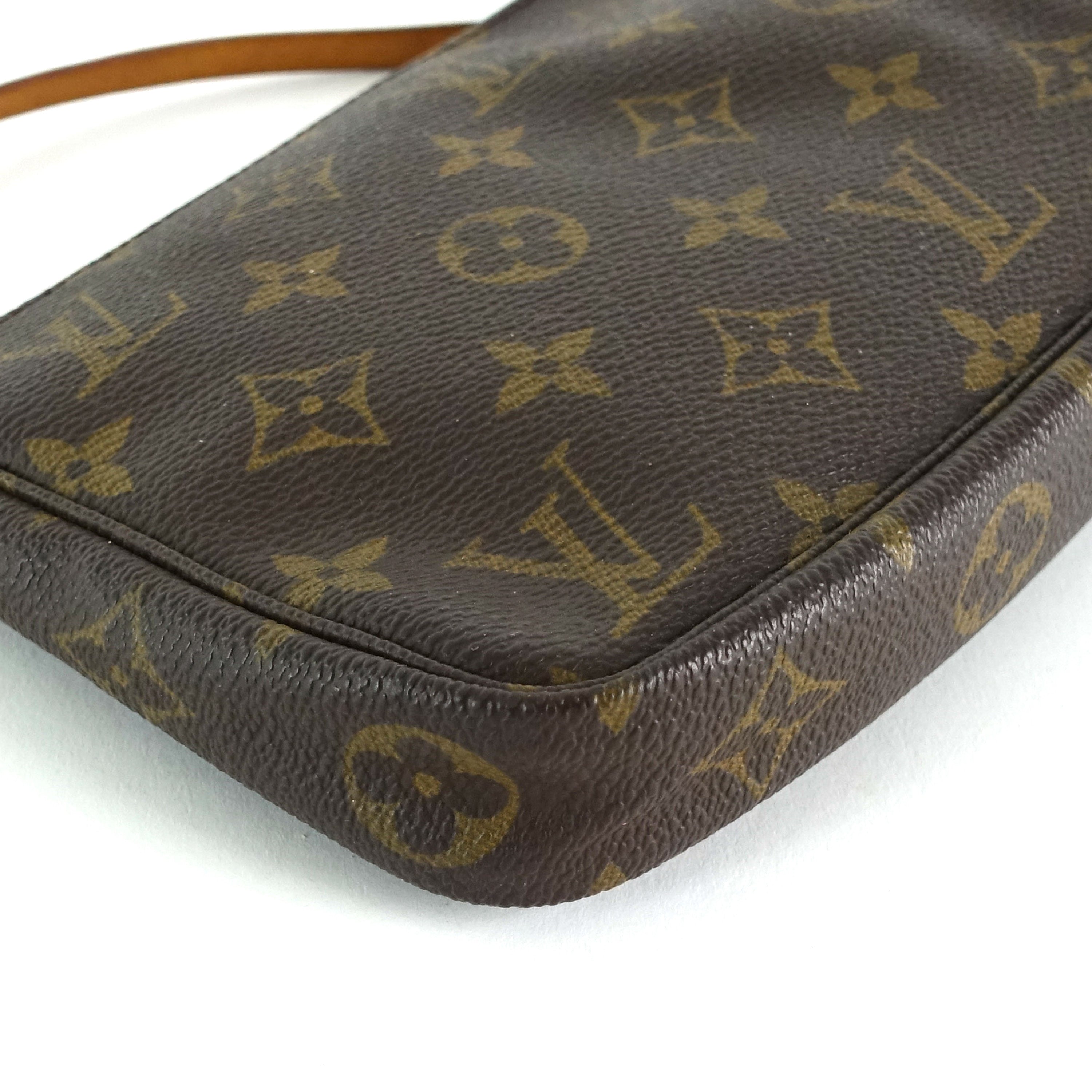 Louis Vuitto Pochette Accessoires Monogram Canvas Evening Bag