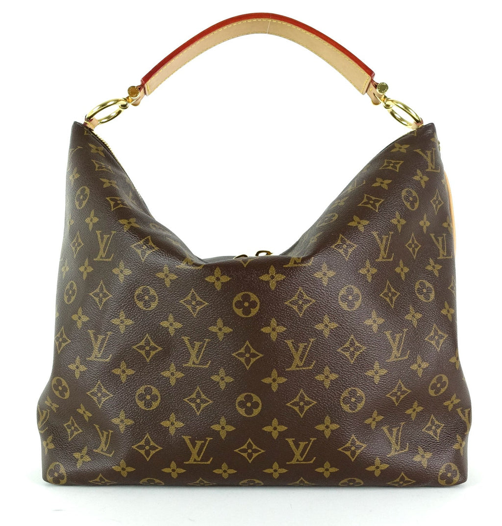 Louis Vuitto Sully MM Monogram Canvas Shoulder Bag