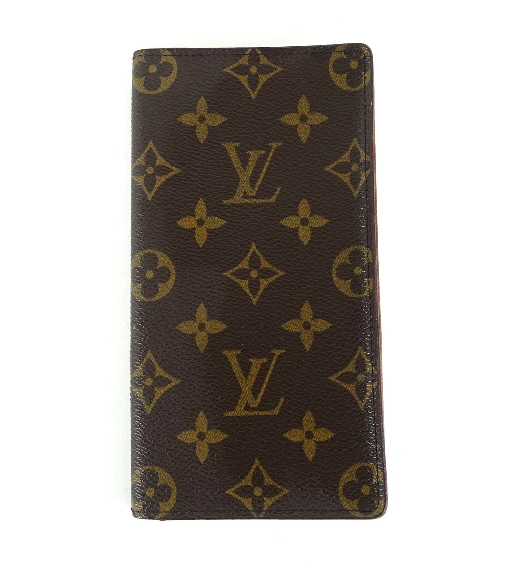 Louis Vuitto Bifold Monogram Canvas Long Wallet