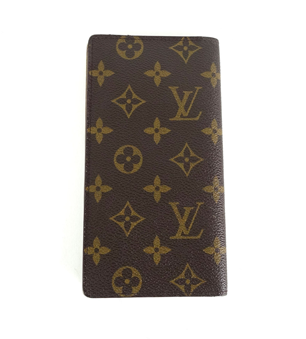 Louis Vuitto Bifold Monogram Canvas Long Wallet