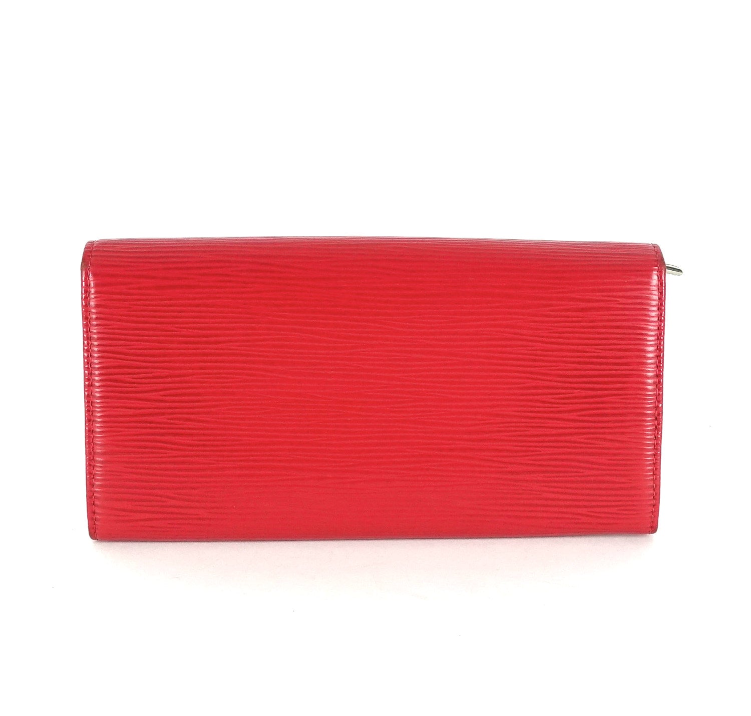 Louis Vuitto Sarah Red Epi Leather Wallet