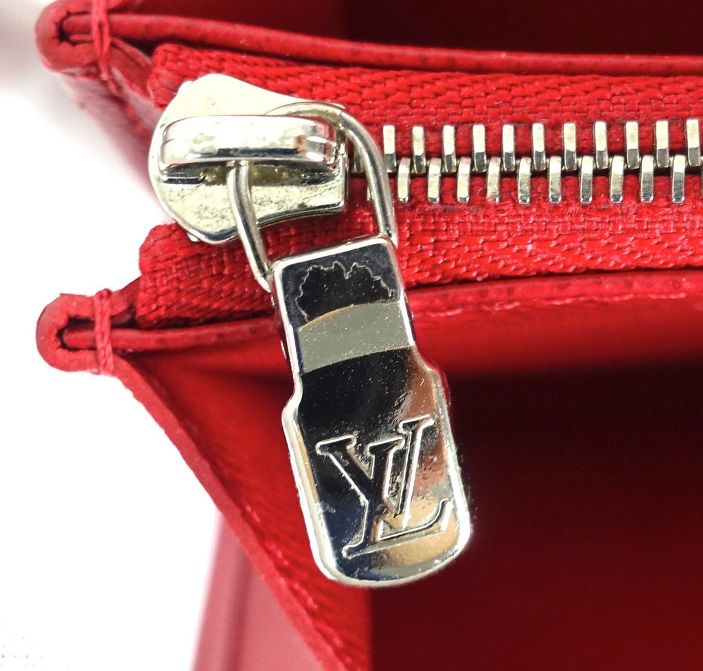 Louis Vuitto Sarah Red Epi Leather Wallet