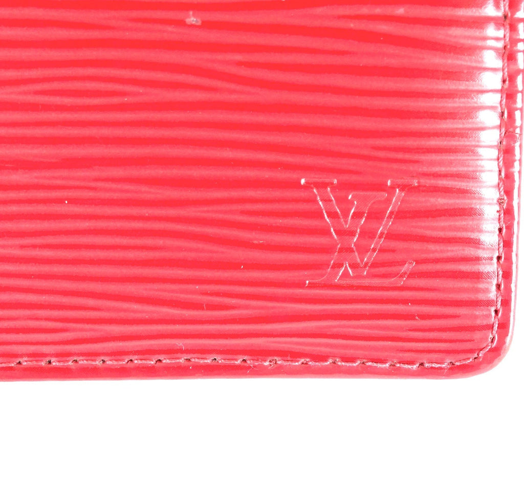 Louis Vuitto Sarah Red Epi Leather Wallet