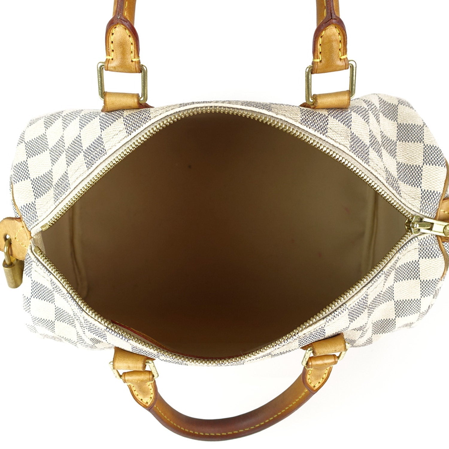 Louis Vuitto Speedy 30 Damier Azur Canvas City Handbag