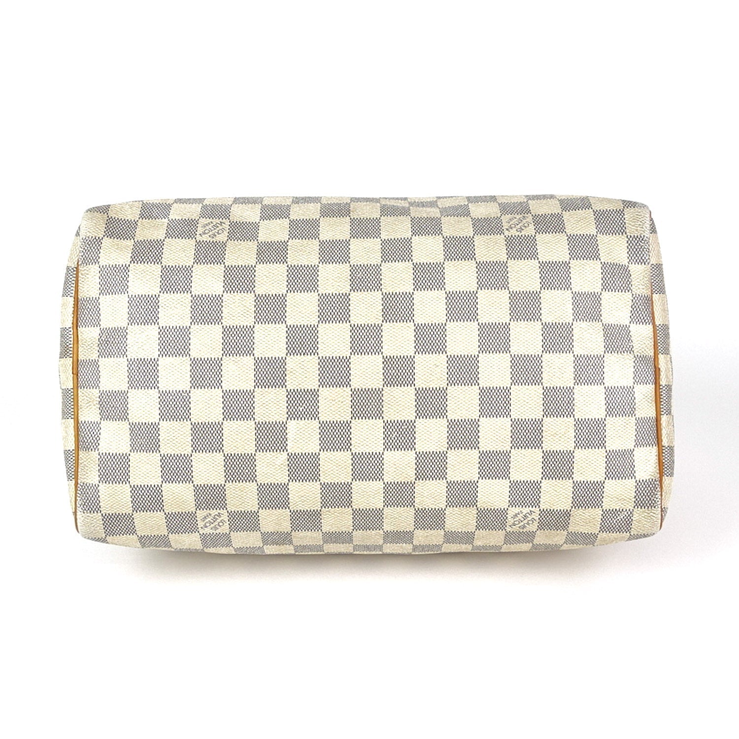 Louis Vuitto Speedy 30 Damier Azur Canvas City Handbag