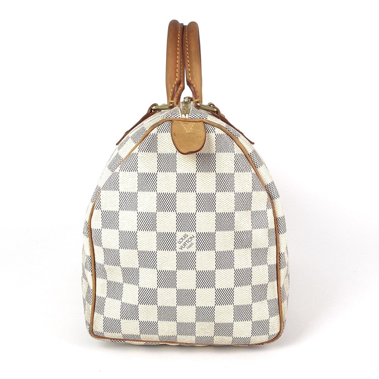 Louis Vuitto Speedy 30 Damier Azur Canvas City Handbag
