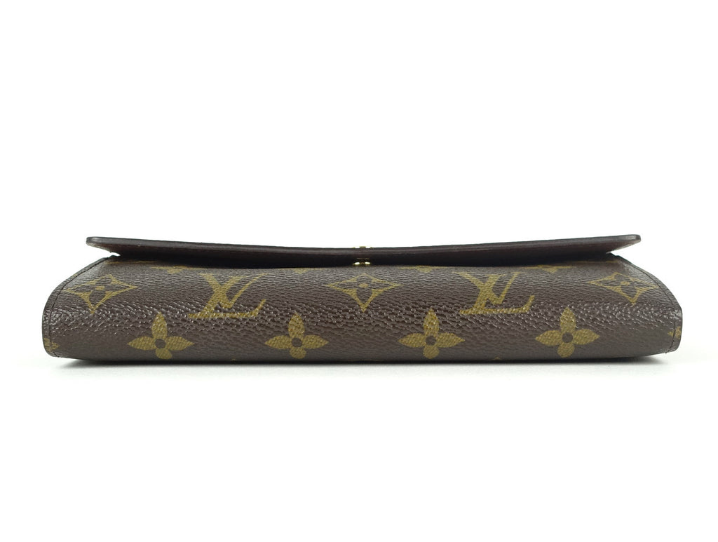 Louis Vuitto Sarah Monogram Canvas Wallet
