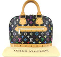 Louis Vuitto Alma Multicolor Monogram Canvas Handbag