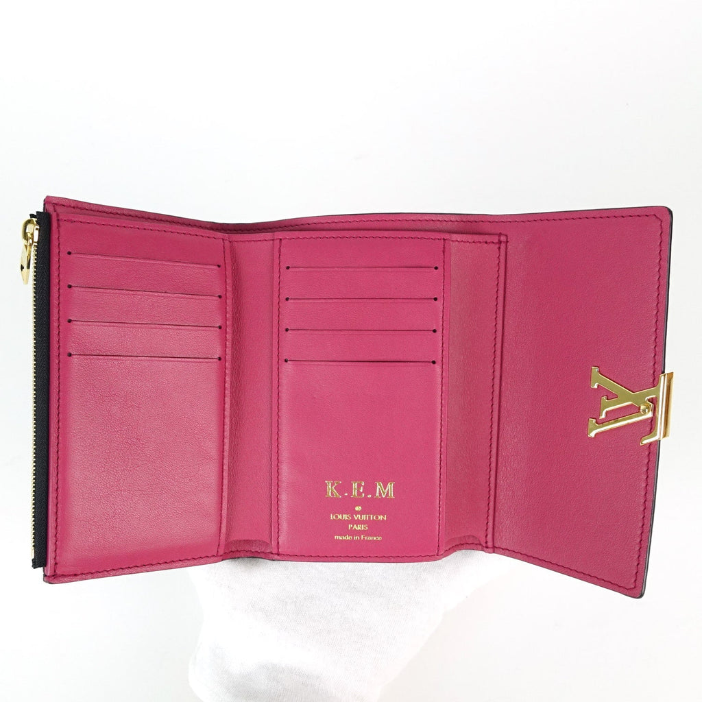 Louis Vuitto Taurillon Capucines Calfskin Leather Wallet