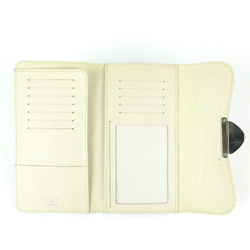 Louis Vuitto Eugenie Cream Epi Leather Wallet