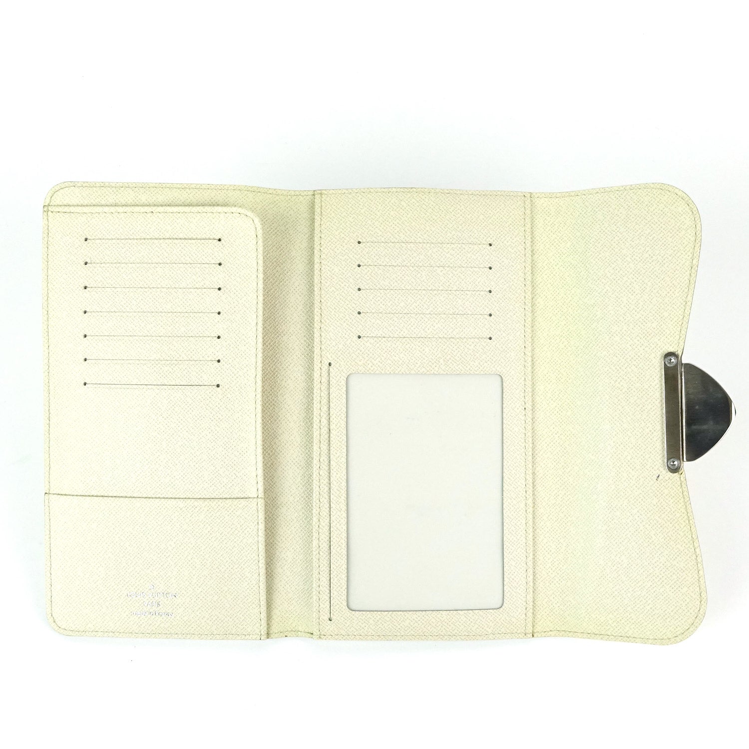 Louis Vuitto Eugenie Cream Epi Leather Wallet