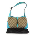 Gucci Jackie Monogram Canvas Shoulder Bag