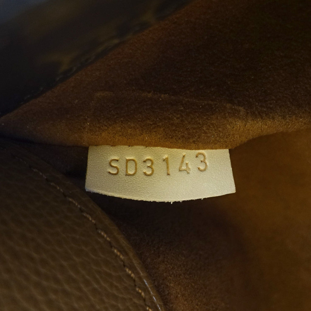 Louis Vuitto Pallas Monogram Canvas Handbag with Strap