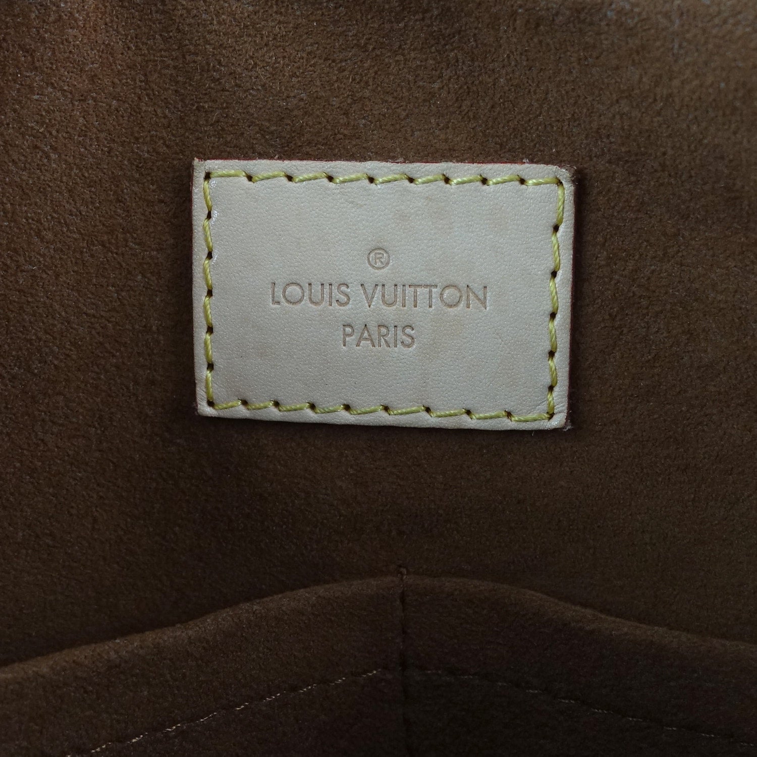Louis Vuitto Pallas Monogram Canvas Handbag with Strap