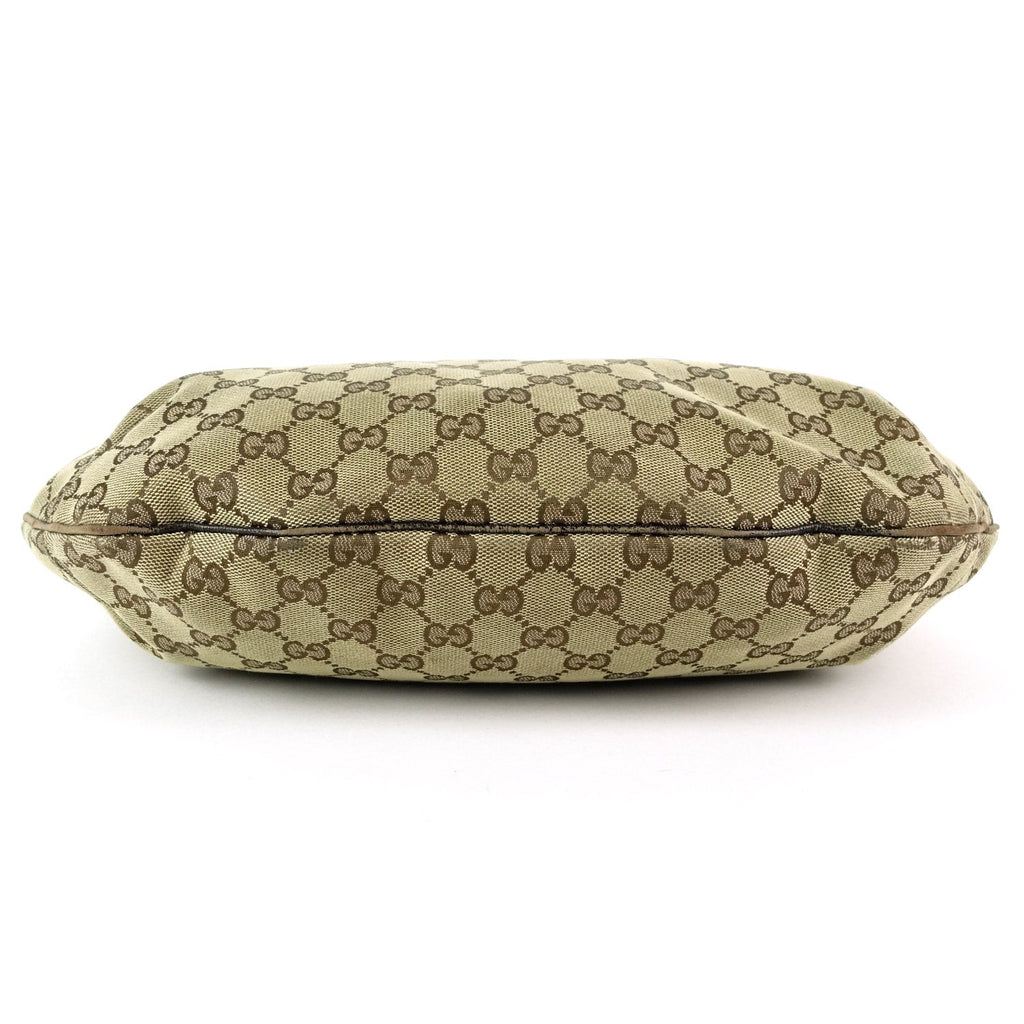 Gucci Monogram Canvas Hobo Bag