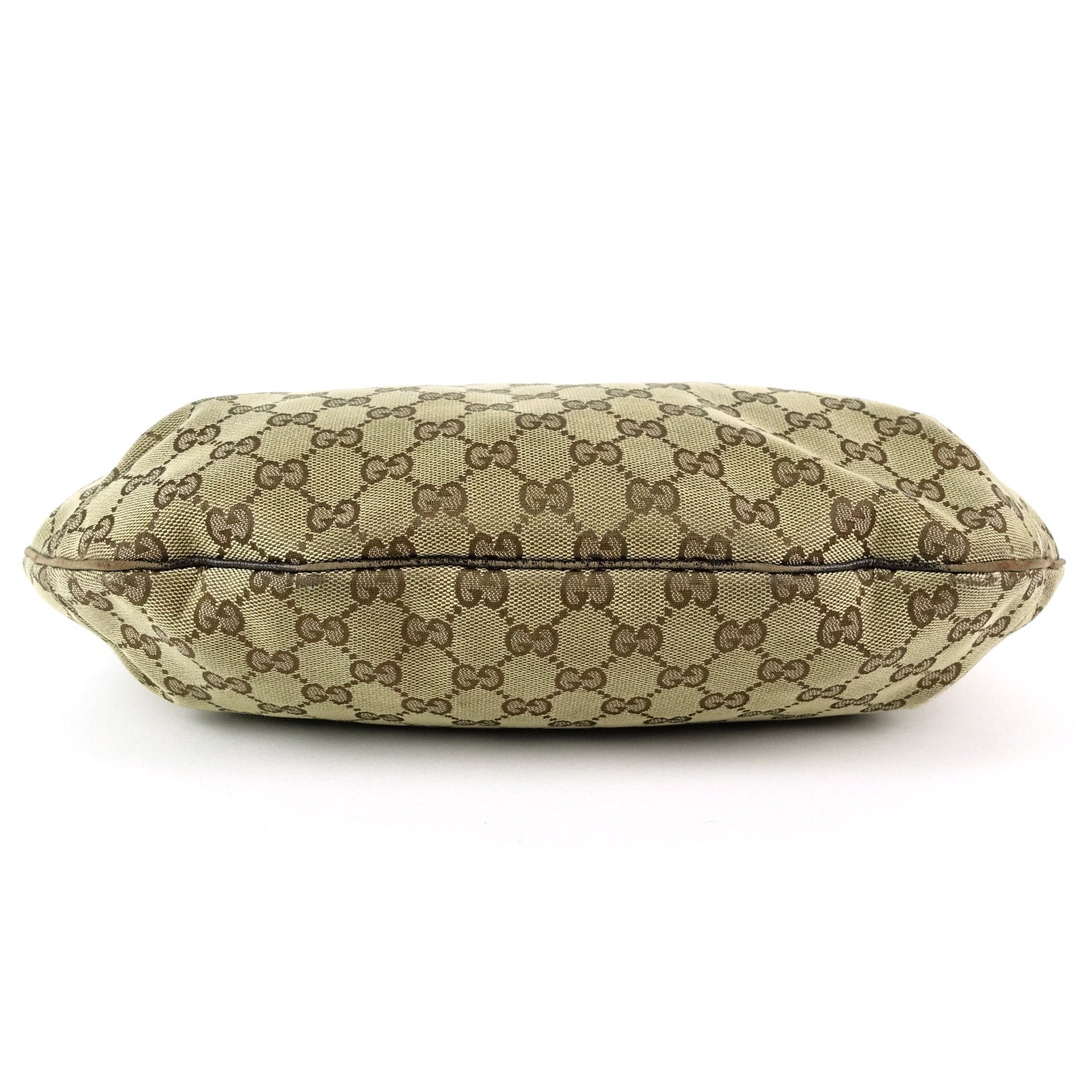Gucci Monogram Canvas Hobo Bag