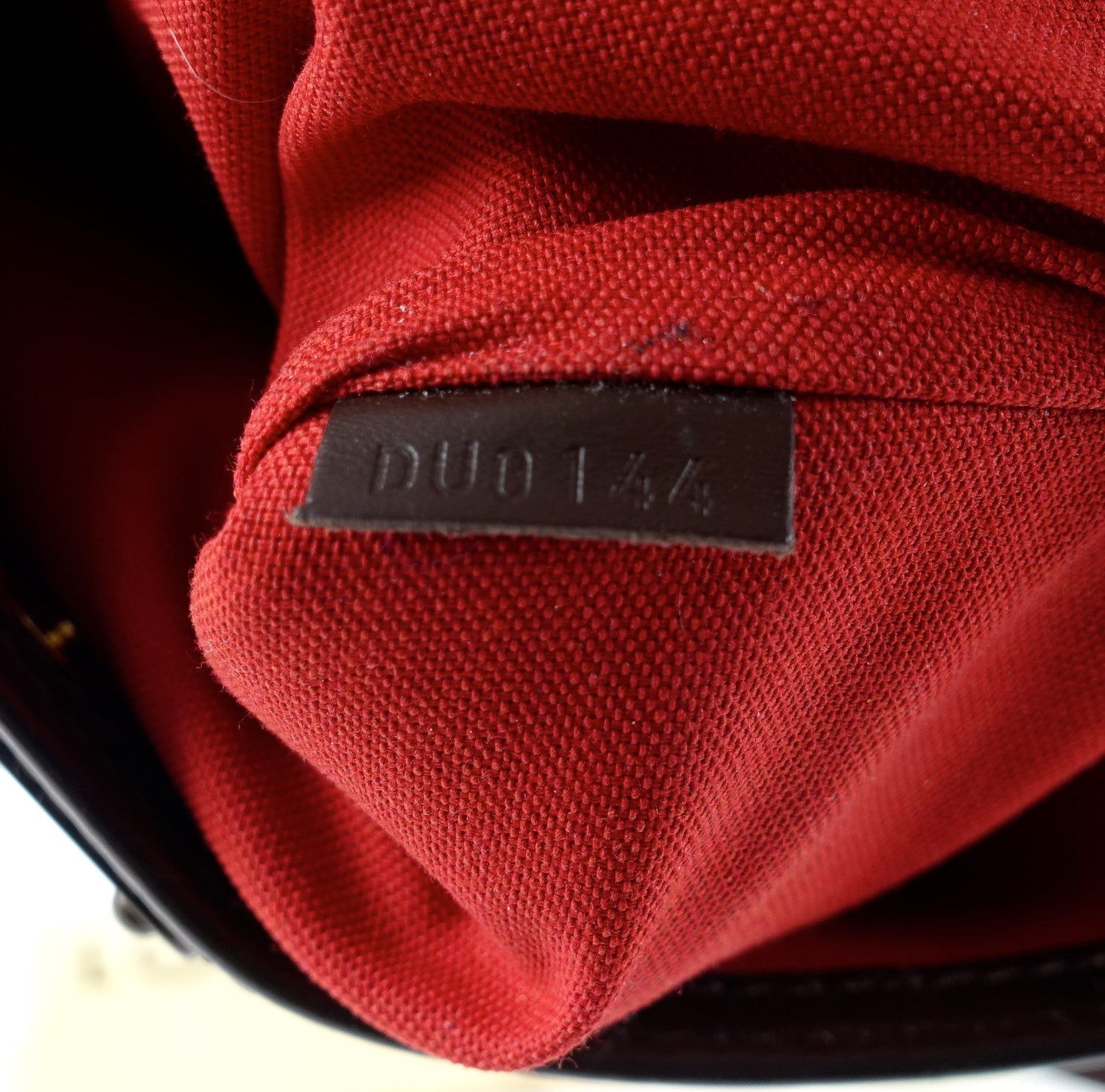 Louis Vuitto Bloomsbury PM Damier Ebene Canvas Bag