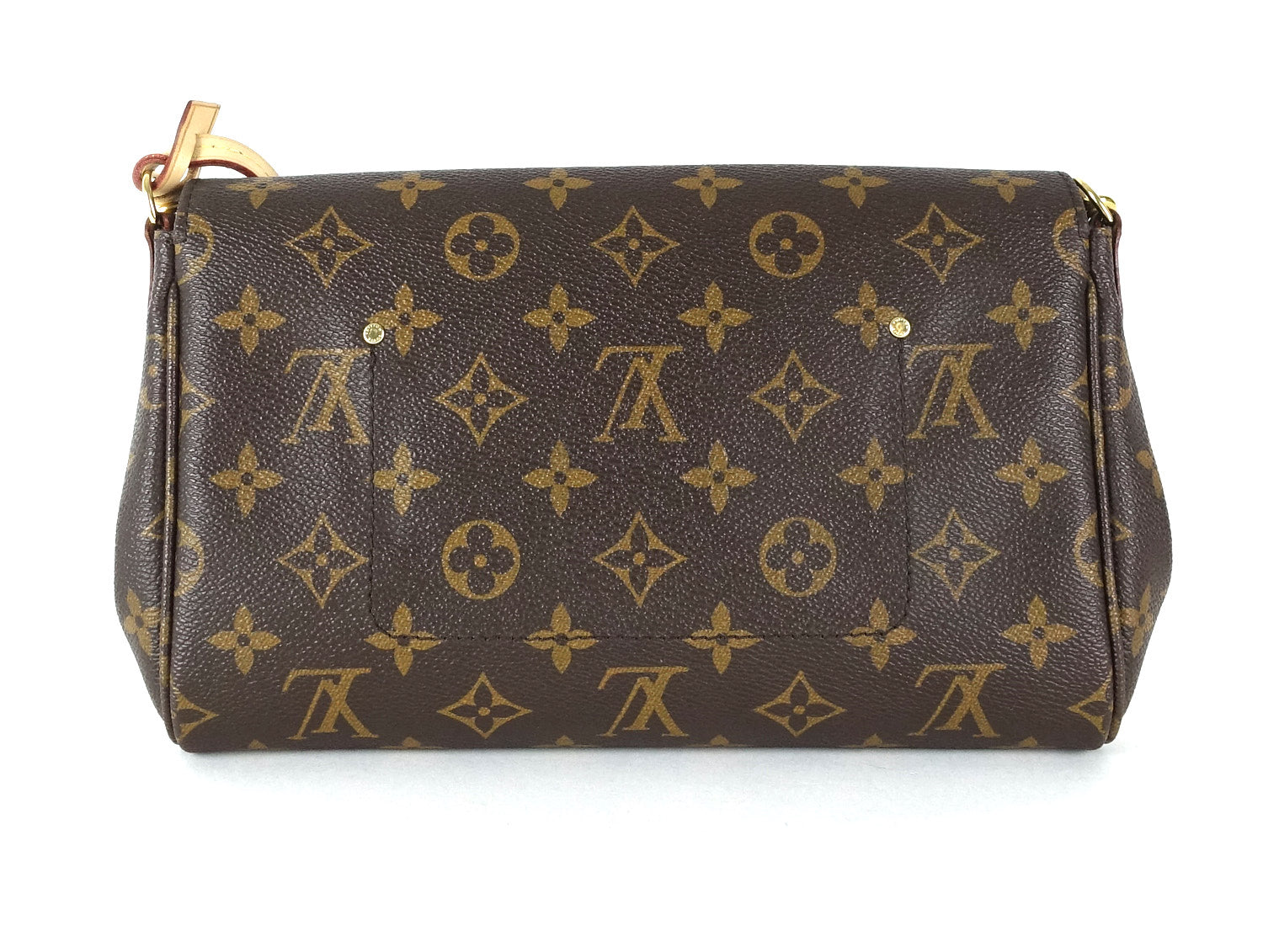 Louis Vuitto Favorite MM Monogram Canvas Handbag with Strap