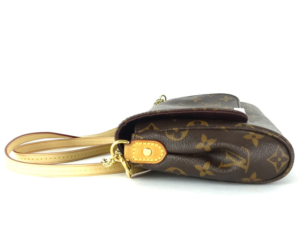 Louis Vuitto Favorite MM Monogram Canvas Handbag with Strap